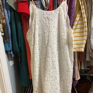White boutique dress